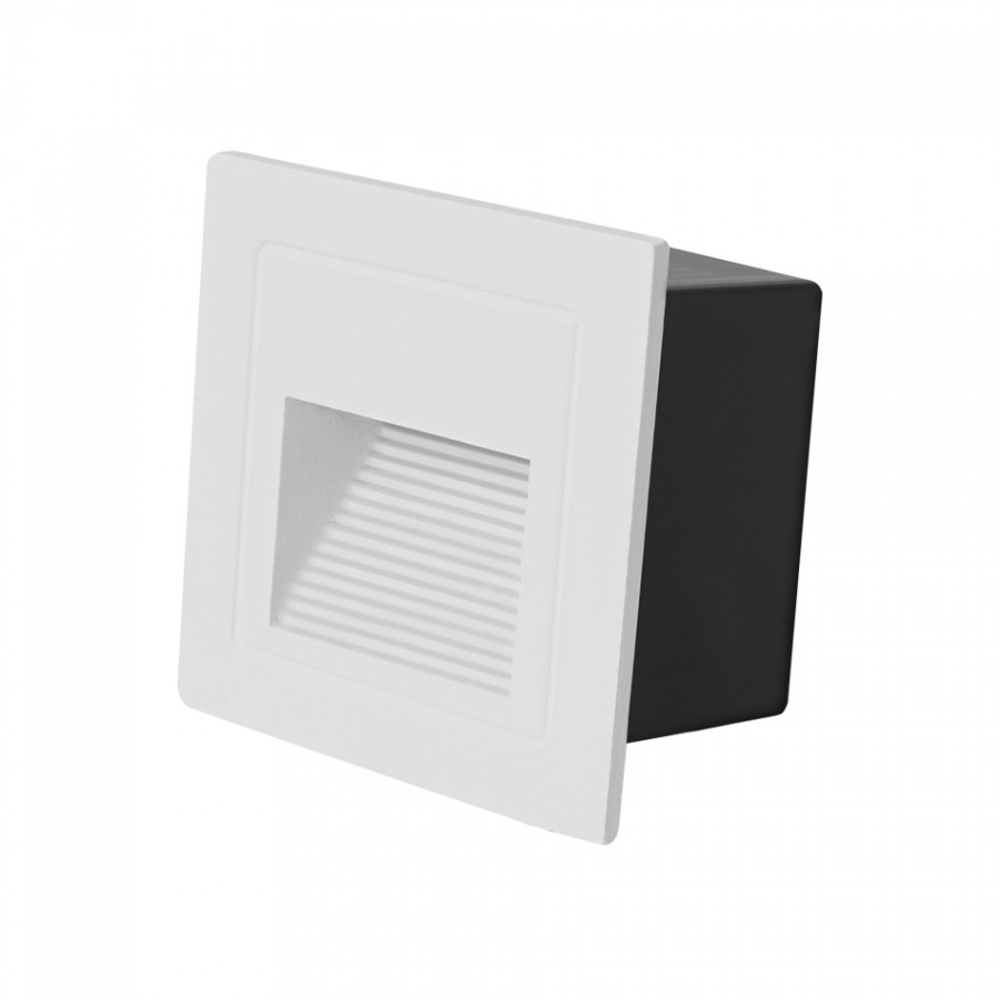 SKAT 5W 3000K | Aplique de Parede (Encastrar) Branco